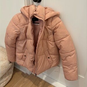 Vero Moda pink puffer jacket